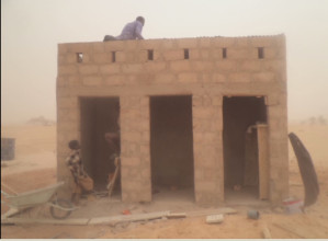Construction des latrines